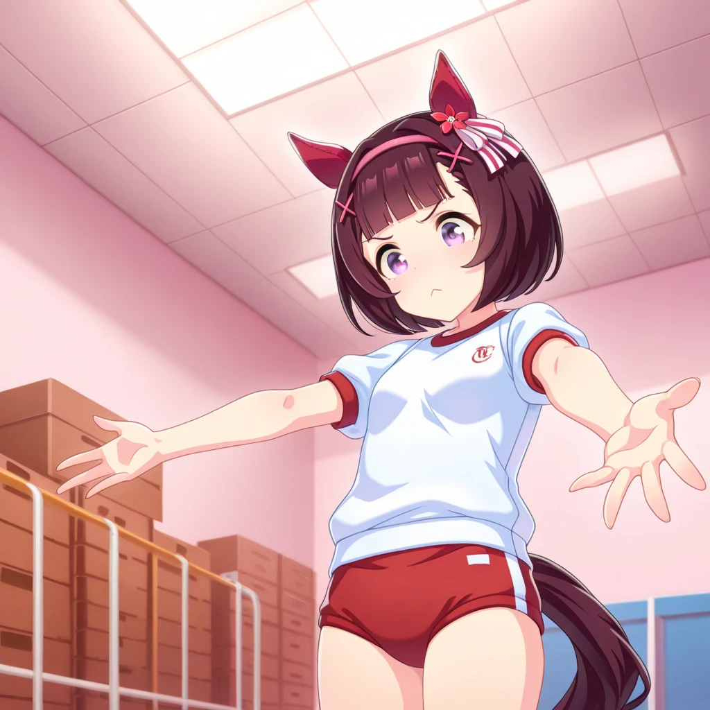 pet play,peeing,pee stain,Precum juice stain,school swim suit,day time,crossdress,shota,Look away,embarrassed,