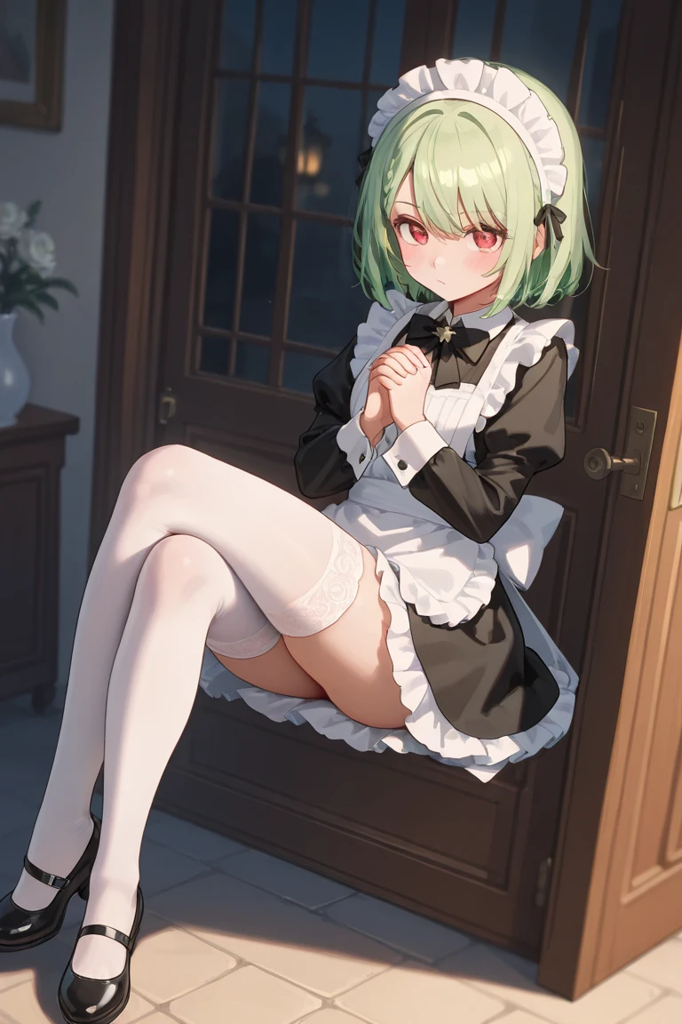 konpaku_youmu_touhou, full body, large thighs, boots, erotic, invisible, faceless, lying down on bed, covered in cum