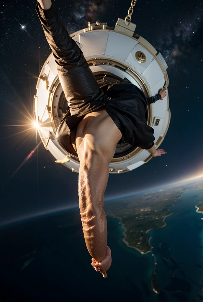 Vaisseaux partial dans l'espace 