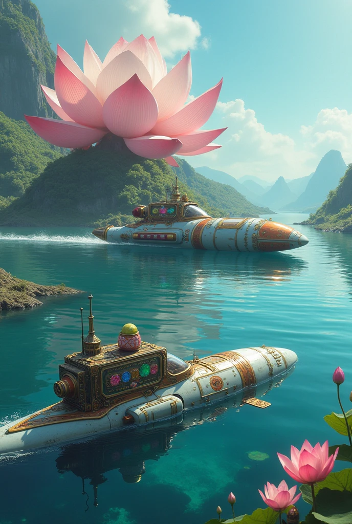 Masterpiece, best quality, pixel style, 1 R2-D2 shaped robot, holding a broom in left hand, a mop in his right hand, dancing happily, Chinese Dragon Boat Festival elements --auto --s2