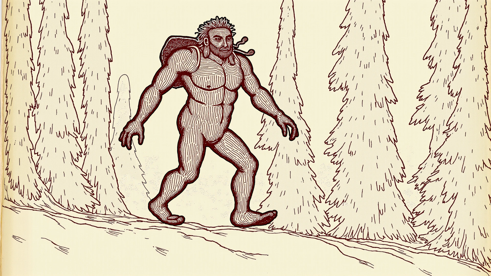 <lora:Simplicissimus:1> simplimuss, drawing of a monster