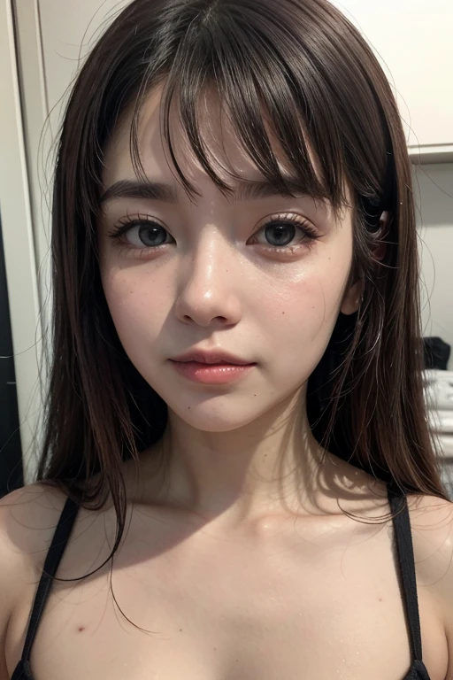((Top quality, masterpiece, 8K, best image quality, ultra-high resolution)),((Girl who looks like TWICE's Tzuyu)),(Korean beauty),(One girl),(Long narrow eyes, slanted eyes),(Black hair: 1.2, Long hair),(Small face: 1.2, Fair skin),(Slender, Big breasts: 1.3),(Sexy, lustrous, mature),(World's most beautiful face),(Bubbles: 1.1),(Bubble bath),(Lots of sweat: 1.3)(Sexy)