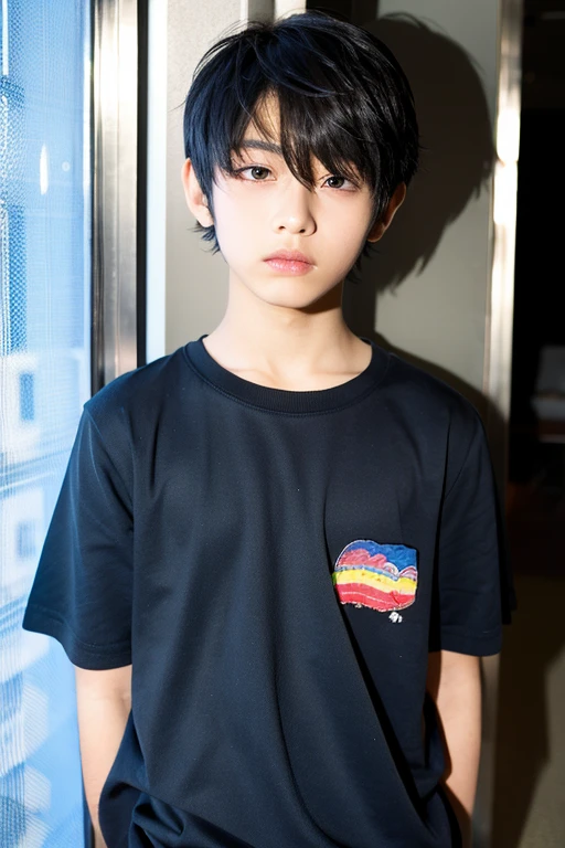 A boy with a panda hat and his bisexual shirt and the background at the back is the LGBT flag and he's a really cute anime character and they have one and he's holding a teddy bear
