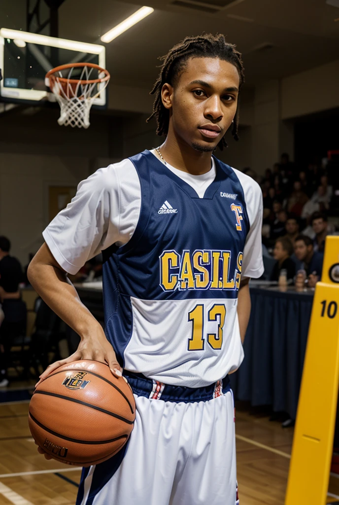 Male basketball player