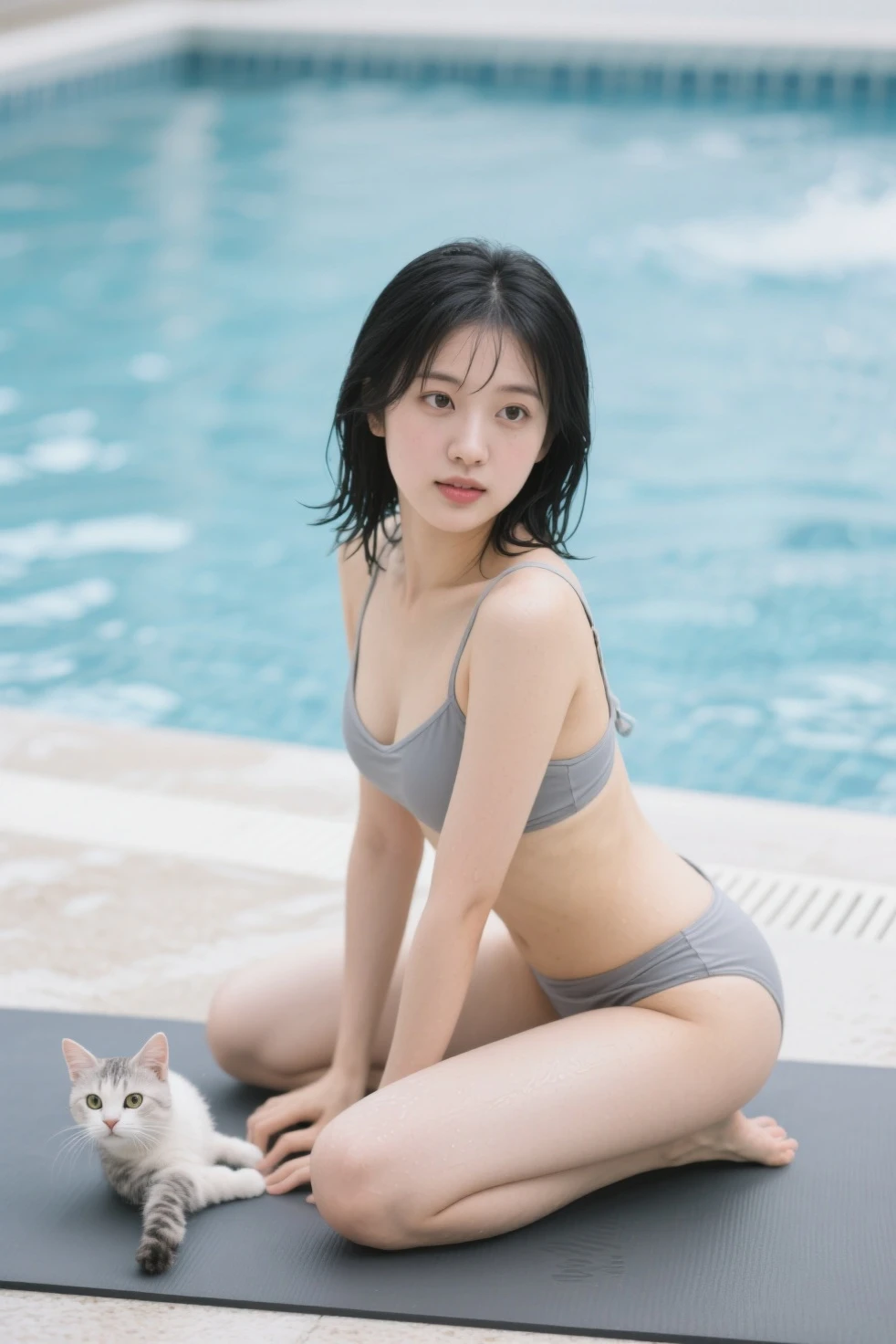 Cat、Humanoid、Swimwear