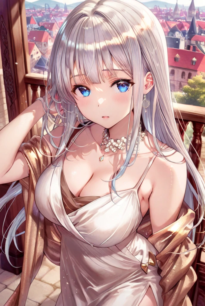 Mulher cabelo curto branco, submissa, amarrada, feliz, em um quarto, obra de arte, melhor qualidade, high resolution, 4K