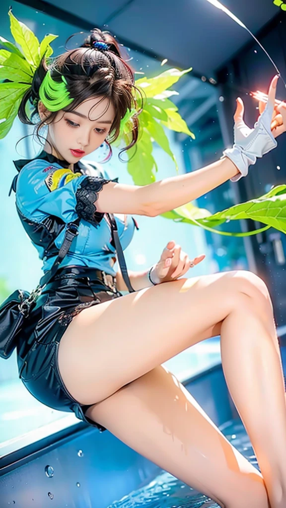 ((masterpiece)), ((best quality)), 1 girls, (Realistic, Photo Realistic: 1.37), 8K, An Extremely Delicate and Beautiful, Amazing, Fine Detail, Official Art, Absurd, Incredibly Absurd, Huge File Size, Ultra Detailed, Extremely Detailed, Beautiful Meticulous Girl, (Perfect Female Figure), Long Legs,