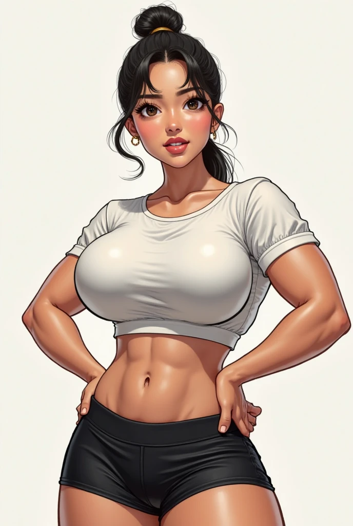 Cute Latina naked(Thin type),( large butt) (large breasts),(random pose),(random hairstyle),(Cinematic scene,Highest image quality,(8K), Ultra-realistic, Best Quality, High quality, High Definition, high quality texture, high detailing, Beautiful detailed, fine detailed, extremely details CG, Detailed texture, realistic representation of face, masterpiece, presence, Dynamic, Bold)