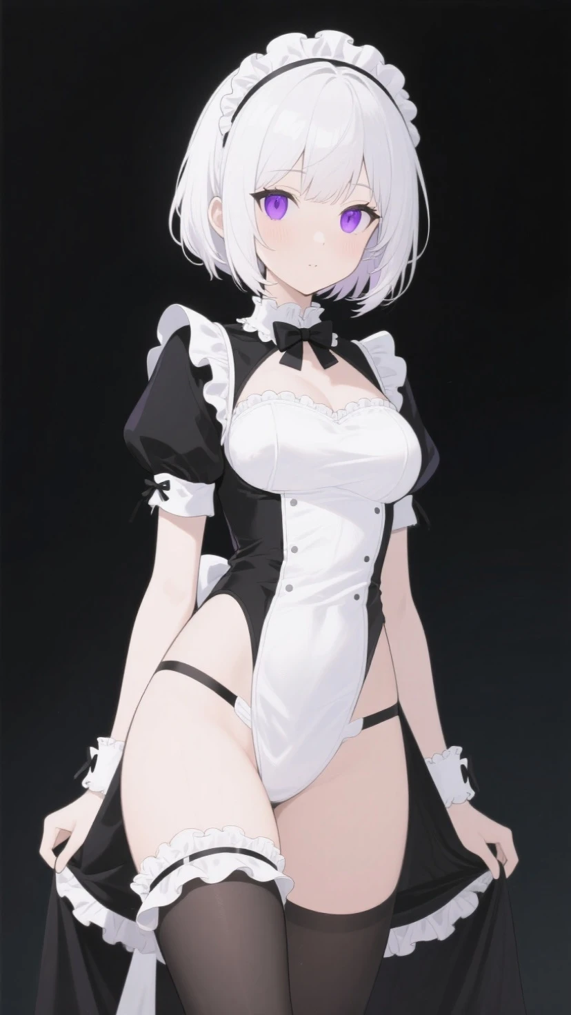 NSFW,(One girl:1.5),koneko toujou (dxd),Gray Hair,short hair,(Wedding Lingerie:1.5),Tattoo on the lower abdomen,(Perfect hands),(Perfect Anatomy),(masterpiece),(highest quality),smile,Embarrassed,blush,Luxury Room,chandelier,Crouching,With legs apart,Pushing your hips forward