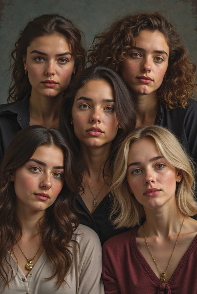 (((masterpiece))), best quality, hyper detailed gouache style painting portrait of a group of beautiful female elves, smooth shadows, hyper realistic textures, 8k, best quality, realistic cartoony features, stylized illustration, smooth shadows, correct anathomy, chromatic aberration, neon highlights, global warm lights, dynamic poses, expressive facial expressions