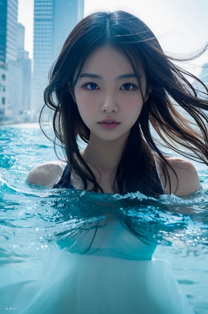 Beautuful Women、18year old 、body shot、under the water、swimming pools、swim wears