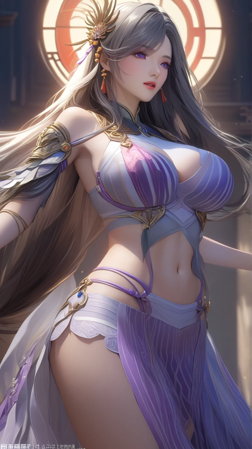 realisticlying、 girl、、Medieval Italy((Wearing Venetian Mikloy((Masquerade))、Wearing a thin tight-fitting sequin long dress、、Ancient castles in Italy、Cleavage Emphasis Colorful Sexy Pose、Face smile