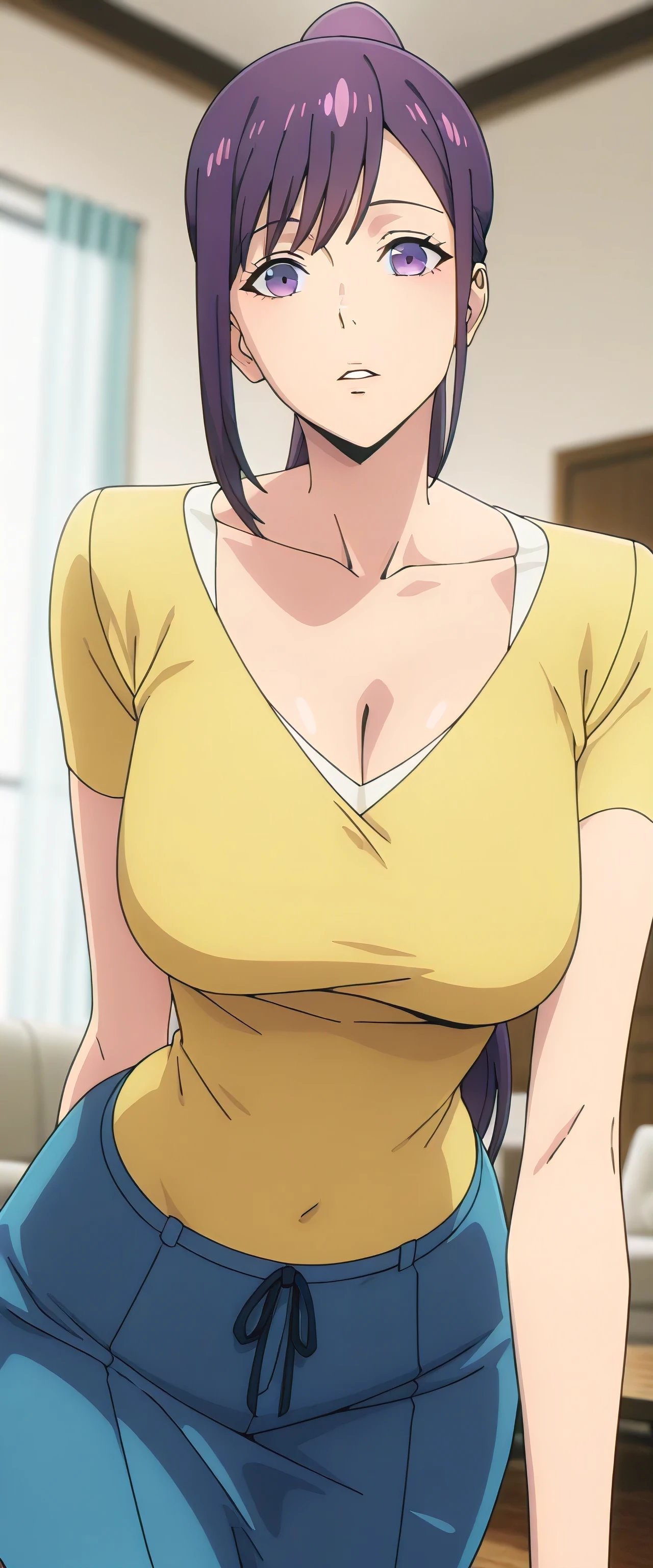 naked apron, Intact hands, naked apron,1 girl,20 years old, ,large Chest, Young women,Fair Finger,Fair long legs,Fair Body,Fair Nose,Fair character design, Perfect eyes, perfect Face,expressive eyes, looking at the audience,(lead_Body),(Focus on her Face), Official Art,Extremely detailed CG unity 8k wallpaper, Perfect Lighting,rich and colorful, bright_front_Face_Light,Light skin, (masterpiece:1.0),(the best_quality:1.0), Ultra-high resolution,4k,Super detailed, photography, 8K, HDR, high resolution, absurd:1.2, Kodak Portrait 400, Film Grain, Blurred background, Bokeh:1.2, Lens Light Halo, (Energetic_color:1.2) (Fair,Target_Chest:1.3), (Fair_Face:1.5),(narrow_waist)