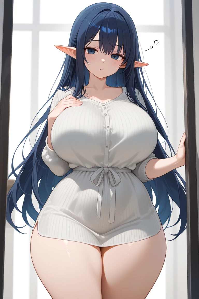 nsfw、((((NUDE)))), (((open vagina)))、1((Highest quality)), ((masterpiece)), Perfect Face,Highest quality,Best image quality,Curvaceous,Fine skin,Flower Hair Ornaments,cute ,((:1.6)),Japanese Girls,Healing face,Baby Face,Childish,Big eyes,((Very large breasts:1.5)),((Big cleavage:1.5)) ,Saggy breasts,thin, smile,happiness,Shaved pussy,((Glowing Skin:1.4)),Not wearing underwear,Erotic belly,((I can see a beautiful pussy:1.5)),Shaved pussy,((Fantasy World:1.6)),A prestigious castle with Western-style décor,Mysterious Forest