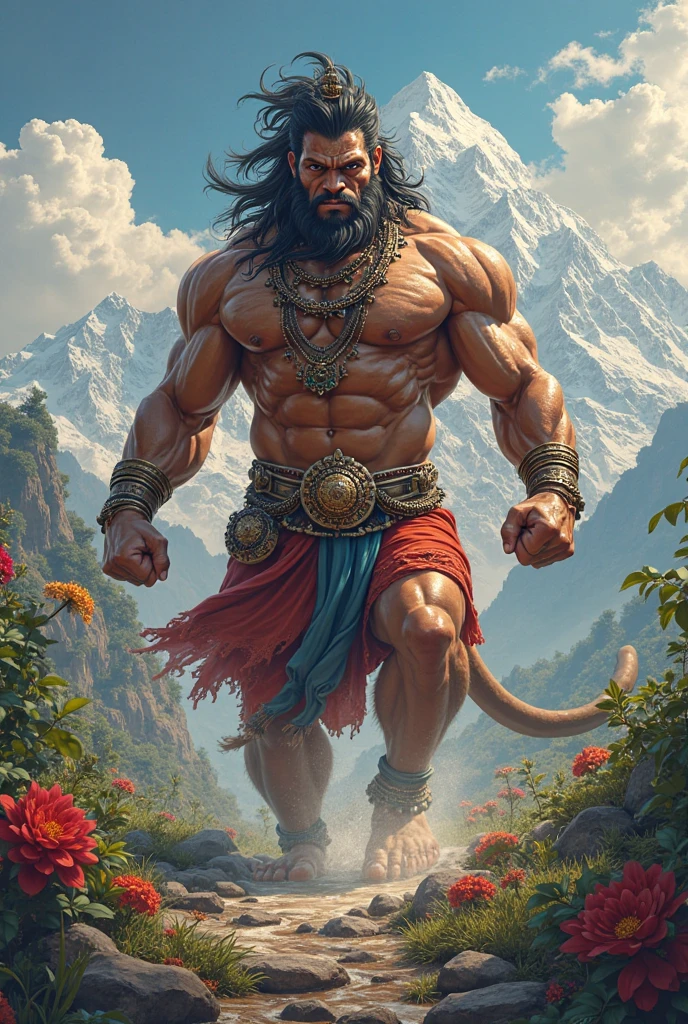 Hanuman real look human like