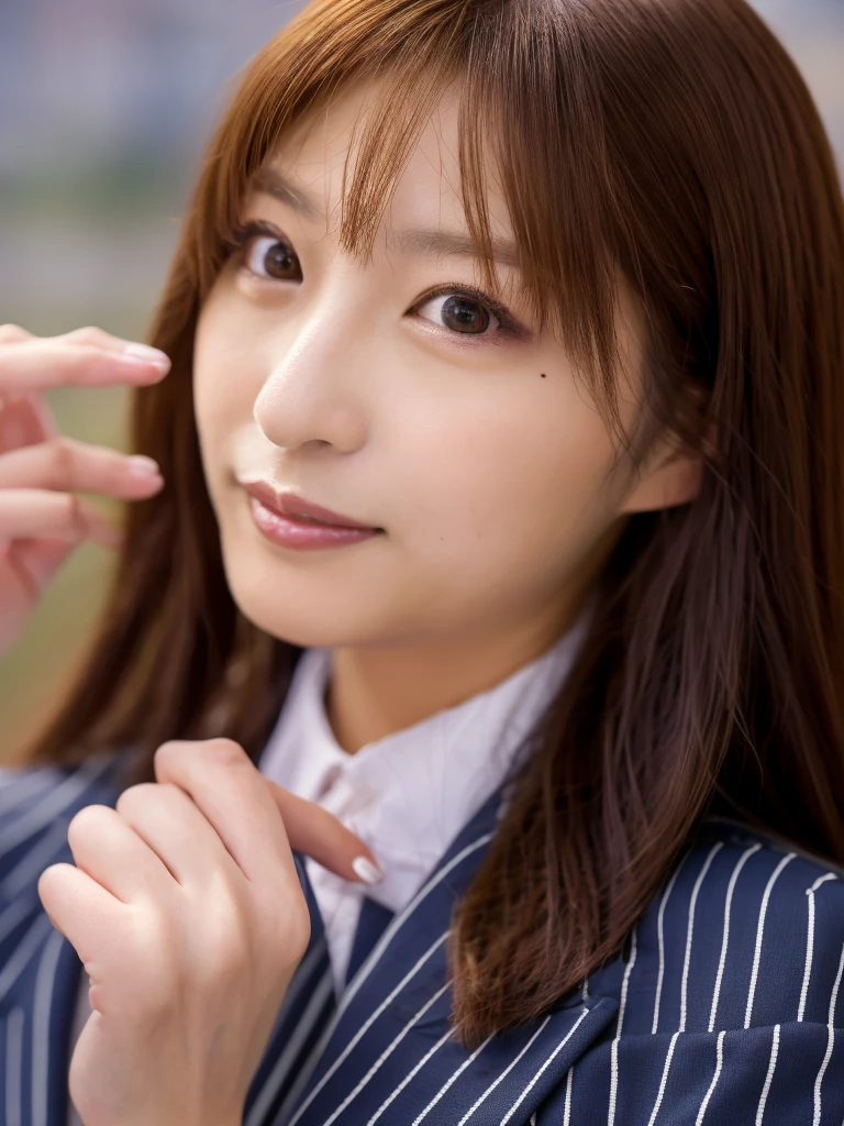 ((Droopy eyes、Are standing、Medium Hair、服の上からでもわかるBig Breasts、Both hands are in front of the navel、A photo showing pants through a short polo shirt、roll up one&#39;s shirt with one&#39;s hands、She is wearing a white polo shirt and luxurious white panties.、:1.4))、In the living room、Cream hair color、Her huge breasts are obvious even through her clothes....、Small earrings、Light brown hair color、:1.4））、Shiny Hair、Light beige hair color、Background Blur、Light brown hair、｛｛Cowgirl Shot｝｝、（（Close-up shot from the waist up、Big Breasts:1.4））、Big Breasts、にっこりsmile、服からでも分かるBig Breasts、Cowboy Shot、素敵なsmile、（（Revealing clothing））、Full body photo、ring、Tuck your hair behind one ear、Silver Necklace、smile、Caustics、Highly detailed photos、Big Breasts、Super no makeup、(8K、RAW Photos、Highest quality、masterpiece:1.2)、(Realistic、Realistic)、1 Girl、((Big Breastsショートヘア、Looking into the camera:1.4))、Hair blowing in the wind

