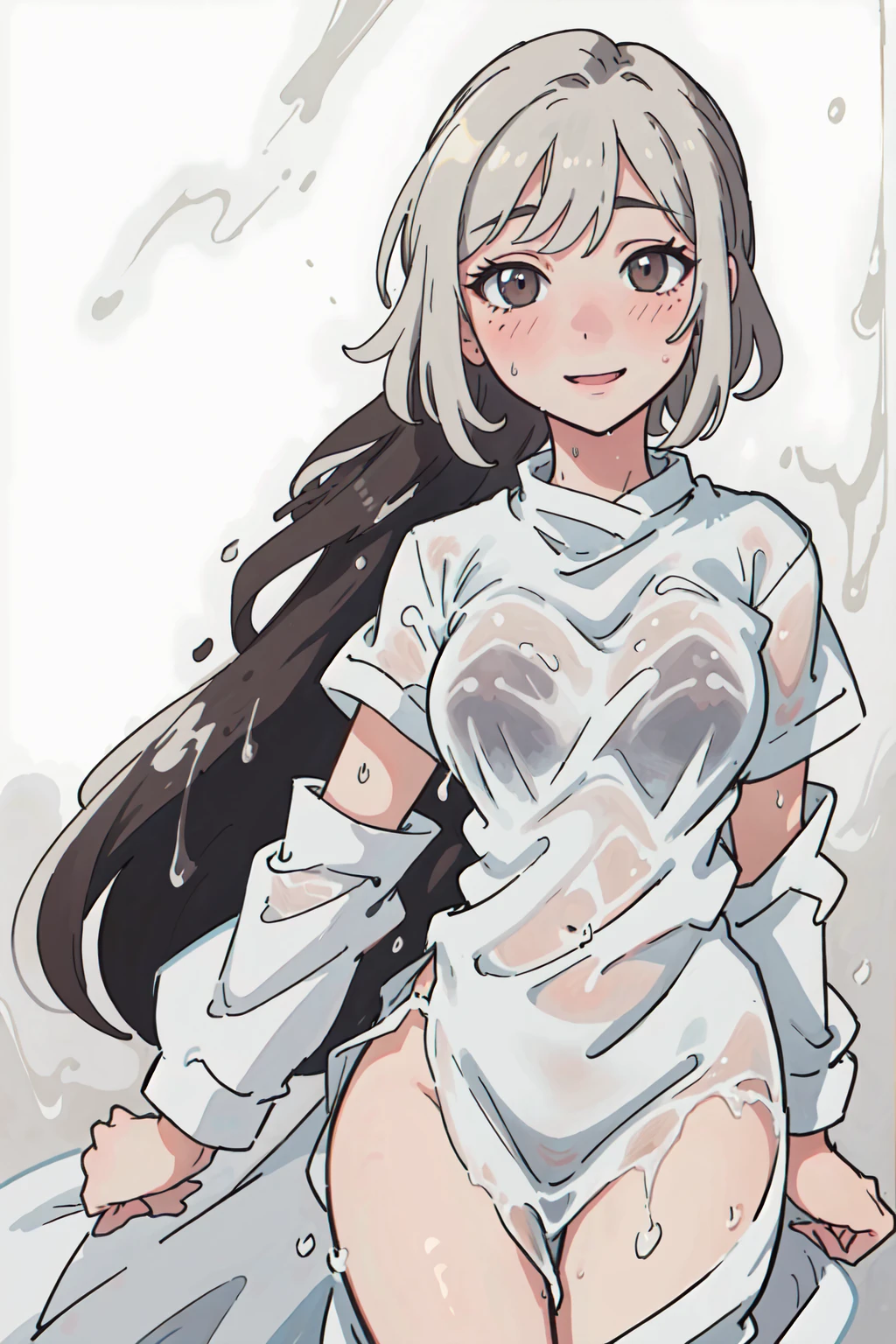 Transparent pantyhose、Full body transparent pantyhose、wet​、Glossy、Sheer、Cat's ears、female dog、Leaked、{{{slaves}}}、Slave Collar、wet​、Drooling from the mouth、gel、masutepiece,High quality,1 girl,Full body,Standing,Standing,silver-white long hair,extra detailed face,Smile,Simple background,Wallpaper,Transparent Wet Pantyhose,Wet and see-through white pantyhose,Full body pantyhose,Wet whole body,Sheer clothes、Transparent pantyhose、Big ears in cats、Transparent Bra、transparent clothe、Transparent and wet clothes、wet​、Embarrassed blush、Mojamoja hair、droolng、Clothes wet with tears、Wet and see-through、clear liquid、Colossal tits、Transparent Bra、Transparent live slime in clothes、Gooey transparent slime overflowing from the inside of clothes、Transparent pantyhose、Full body transparent pantyhose、wet​、Glossy、Sheer、Sheer and wet、Transparent gel drip、{{{{{{torn}}}}}}、A large amount of clear gel overflowed、Slimy transparent gel、{{{{{Very swollen pantyhose with a large amount of clear gel on clothes}}}}}、{{{Leaked a large amount of transparent gel}}}、{{{Wet and see-through}}}、Black Full Body Light Pantyhose、Wet、Skin is visible、A large amount of transparent gel on clothes,、Transparent slimy transparent gel overflowing from the inside of clothes、Transparent gel accumulated on clothes、a large amount of clear yogurt accumulated in clothes,,,,,,,,,,,,,,,,,,、Clear yogurt and black pantyhose、Transparent gel growing in pantyhose、{{{torn}}}、{{{{{Transparent gel overflowing from torn areas}}}}}、Large amount of clear liquid、a large amount of clear splattered yogurt、Sticky glossy white sticky transparent liquid、{{Torn pantyhose and dripping sticky clear liquid}}、{{{{{Black pantyhose with a large amount of white slime in pantyhose bulging inside clothes}}}}}、{{{A large amount of sticky transparent slime overflows、Dripping from the inside of clothes}}}、Viscous white translucent liquid、Jelly Body、Transparent gelcoat、White liquid all over the body、A large amount of yogurt is attached to the whole body、Translucent white jelly、White gelcoat、White translucent splattered slime、Spilled white translucent slime、Large amount of white translucent yogurt moving in clothes、The inside of the clothes is soaked in yogurt、Translucent yogurt splattered from clothes and see-through、Messy translucent yogurt、Transparent slime in pantyhose lives in large quantities