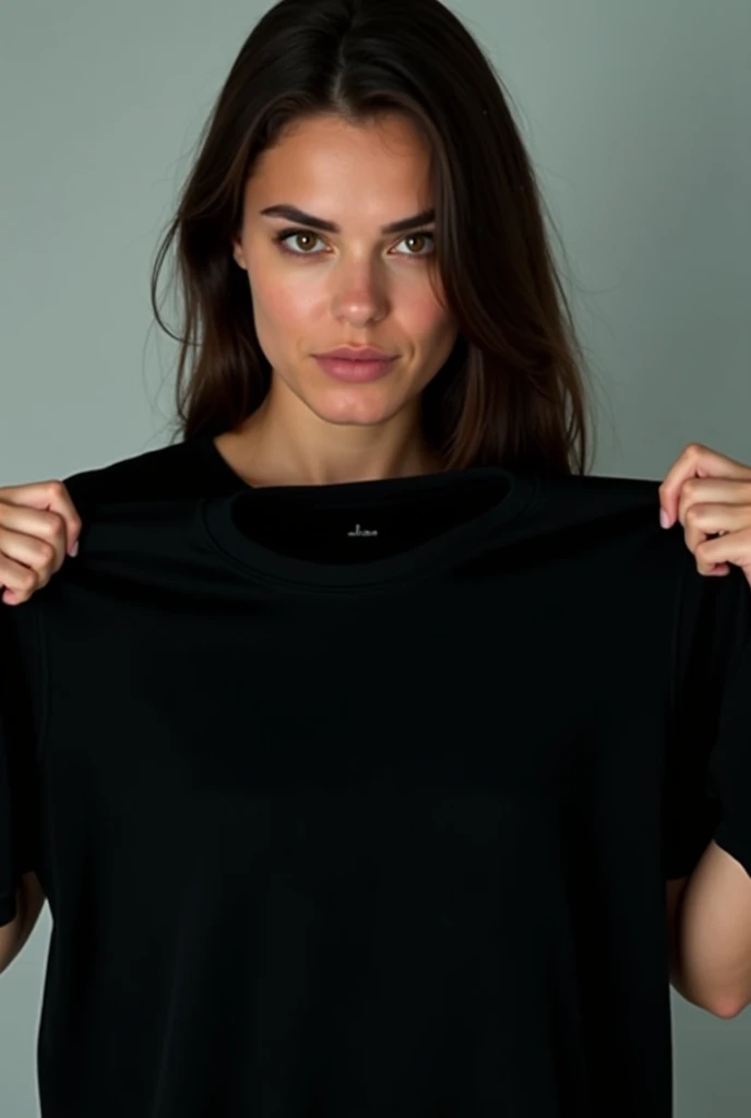 Mulher linda de camisa preta e shorts curto cinza posando para foto, shorts curtos, tampo preto, camisa preta, black sweater, manga comprida, vestindo uma camisa preta, wearing a black sweater, camiseta preta, roupas pretas casuais, Loose - blusas justas, roupas pretas, vestindo camiseta preta, roupas pretas, roupa preta, manga larga cropped, vestindo uma camiseta preta, mini shorts, shorts de nylon, shorts tennis.