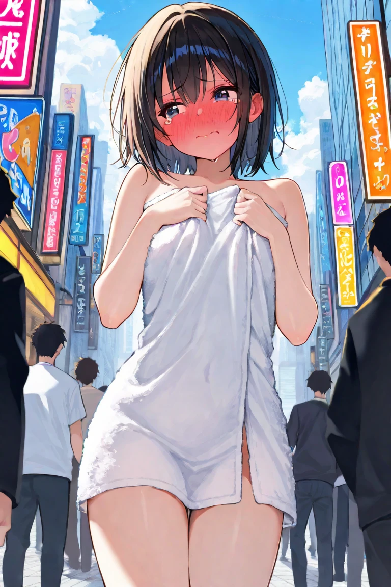(1man:2.0),1woman, couple,groupe,, ((pussy juice)), sitting chair, (chair:1.2),nude, spread legs, (rope:1.4),( shibari:1.4), (cry:1.2), pussy, solo focus, bangs, black eyes, (((sweat))), (wet hair:0.3), RAW photo, best quality, masterpiece, realistic, Shibuya scramble crossing,poneyTail、(slim figure:1.2)、(Small breasts:1.3)、Beautiful crotch、japanese girl,,(loli:1.2),hichool student,(front view:1.2),fullbody,,(restrained:1.7),(arms behind back:1.0),In town,city center,(building street:1.2),(outside:1.2),(pedestrian paradise:1.2),public indecency,pedestrian paradise,(fullnude:1.5),orgasm,★embarrassed,in heat,(many pepole:1.5),on the street,pedestrian crossing,(The man is standing behind the woman:1.5),(The man is 50 years old:1.5),(the man is the president of the company:1.5),(the man is wearing a suit:1.5),(one man:1.5),(a man whispers to a woman:1.7),