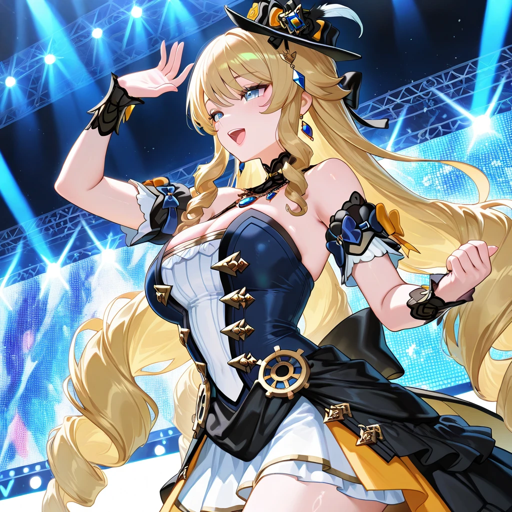 A woman with big ,Gorgeous woman,((Perfect idol)),Lolita skirt,Smooth underbust,Long hair,Exquisite,pubic,Perfect long legs,Dance,