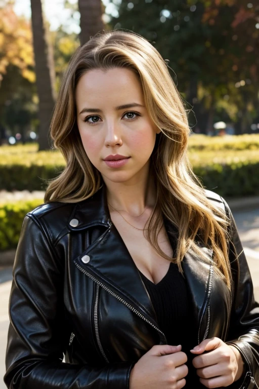 breathtaking a portrait photo of beautiful woman  (amanda-bynes-000015),[ night street, rainy weather, night, 4k, bokeh]
 . award-winning, professional, highly detailed