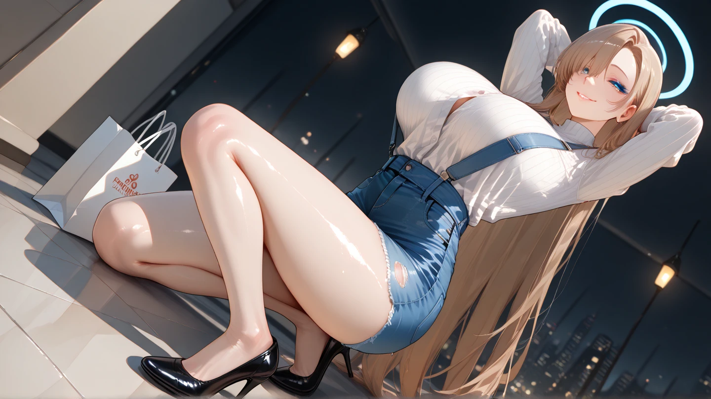 ((highly detailed)), nikke, shifty, perfect human hands, (great breast:1.1),masterpiece, best quality, ultra-detailed, glistening shiny, glowing light, ray tracing, HDR, deph of field, (perfect face, detailed face, detailed eyes,perfect hands,perfect fingeredium boobs:1.2),8k,HD,ultra realistic face,ray tracing,perfect lighting,best quality, ultra-detailed, shiny eyes, (smiling:1.1), ((1girl:1.2)),cowboy shot,thicc,streaked_hair,((blue gradient hair)),multicolored eyes, gradient eyes, (glowing eyes:1.5), mascara, (fashion make up), (parted lips,blush,cameltoe, all fouriddle of japanese countryside,japanese bridge,over the bridge,night,river,cherry trees,dark blue sky),((super detailed background)), dynamic poses, ((8k wallpaper)), (mature female) , (((spreading the legs))), (((naked))), (((lying down on the water))), (((nipples))), (((ass))), (((ass focus))), (((anus))), (((anus focus)))
