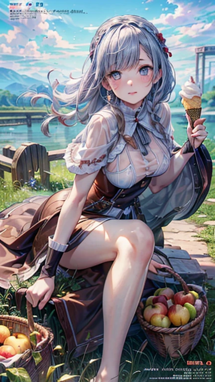 Mushroom girl at  on sunday