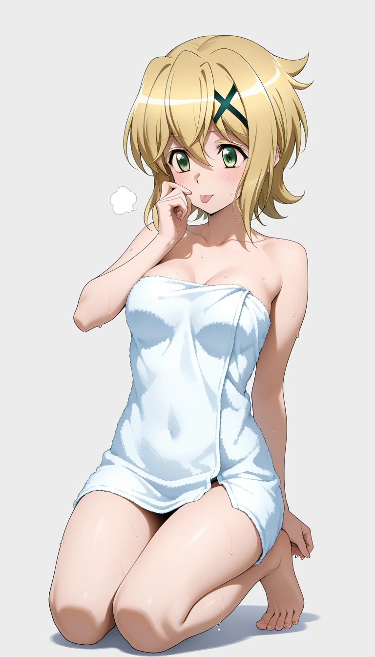 connect the bottom of the dress