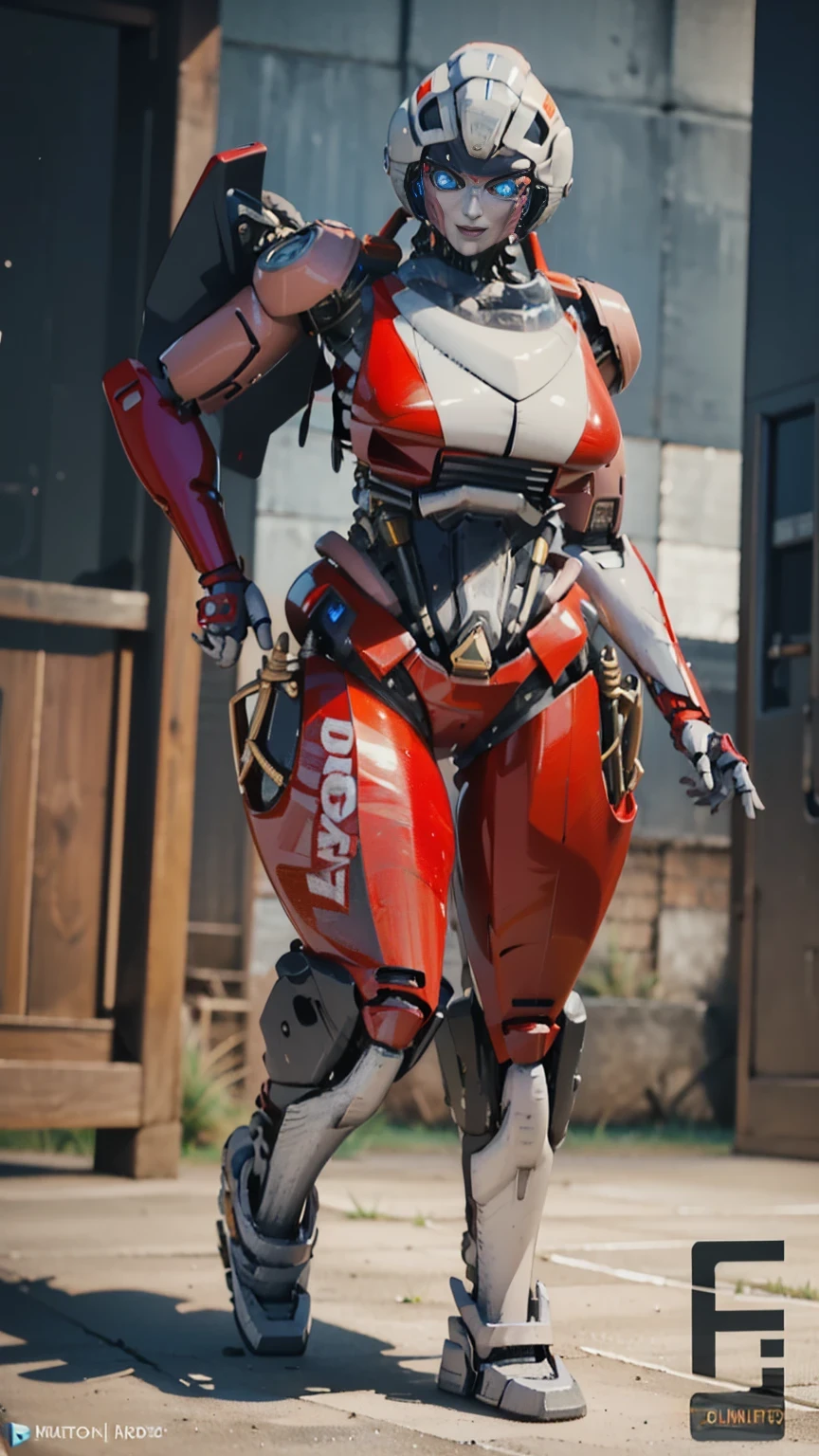 ROTB_Arcee, 1 girl, big breasts, innie pussy, SMILE, robot, mecha, (bright Eyes:1.2), Wide hips, belly button, thick thighs, pose T , modelado 3D, voluptuous, foreground, front focus, portrait, front 1:2, looking at the front observer, modelado 3D , 3D , blender full body hole body very detailed, very detailed figure, female full body, woman body, humanoid woman, full skin female figure, realistic body structure, woman body, female human torso, perfect human woman specimen, human woman, Detailed body structure, Blue eyes, big breasts