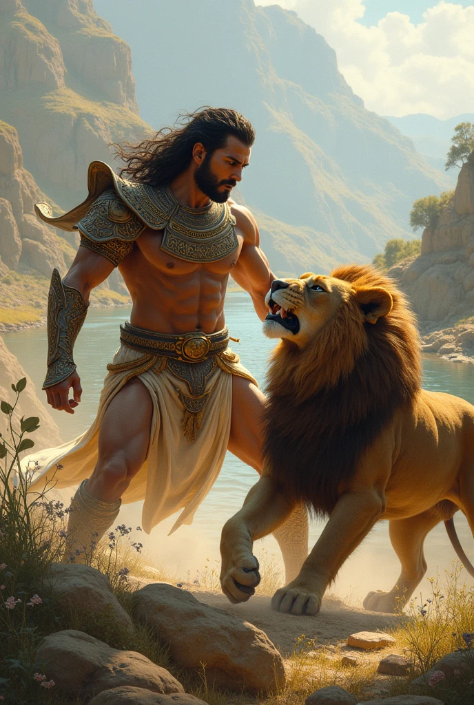 Mythological character similar to dog puppies