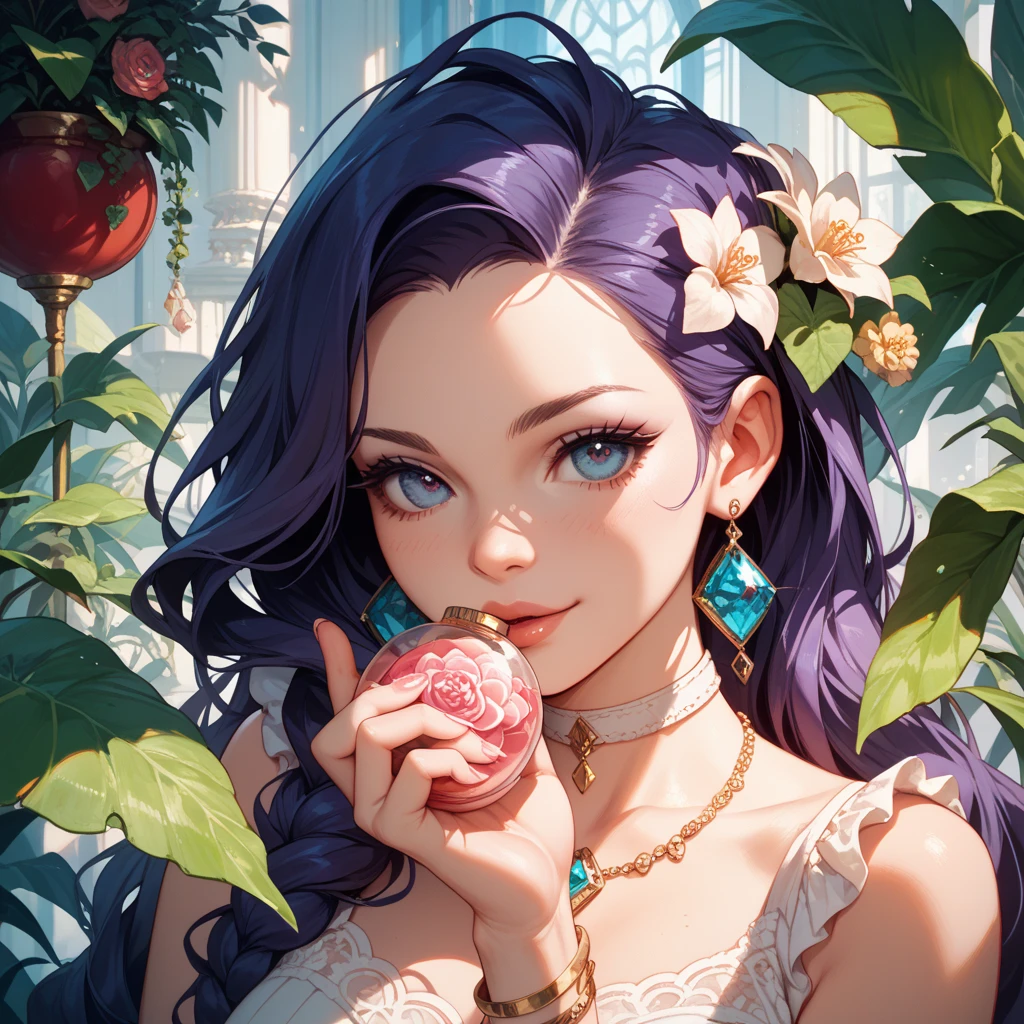 centrada, visual chave, intrincado, altamente detalhado, breathtaking beauty, lineart preciso, vibrante, Comprehensive cinematic, Carne Griffiths, Conrad Roset, (o retrato mais bonito do mundo:1.5), rosto detalhado, olhos azuis detalhados, large pink lips detailed,