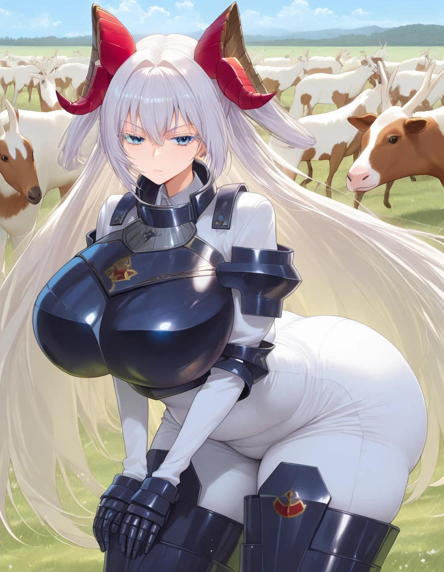 killua ahegao centaur and cow body and navel big breast and big and long  nipple and have big and long dick uncensored