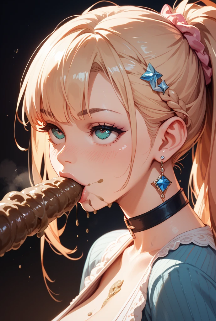 ((highest quality)), ((Super detailed)), ((masterpiece)), ((High resolution)), (original), ((Highly detailed CG Unity 16k wallpaper)),1 girl, (alone:1.2),、(((Black man makes woman suck dick)))、((Girls who give)),((Blowjob)),Black Large、((Suck the big ones))、((Hyotko))、、((Ahegao))、(cross-eyed)、((Hands next to your face))、((peace sign))、((deep throat))、((swallow big cock in mouth)),((Swallow a big cock to the root))、((deep throat))、(((NSFW1:1))), ((roller)), ((black dick Blowjob)),(black hair)、Rosalina, (((1 cock)))