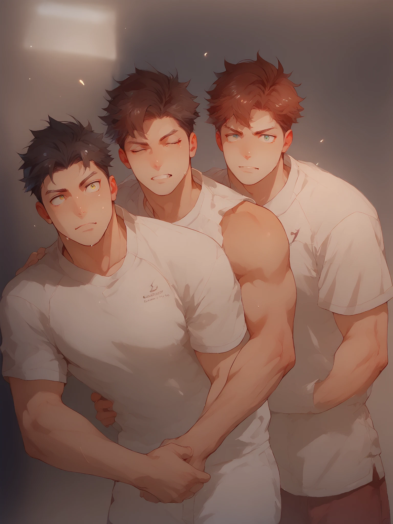 Young male is wearing tight clothes and getting Raped in the Subway by a another male in Sportswear