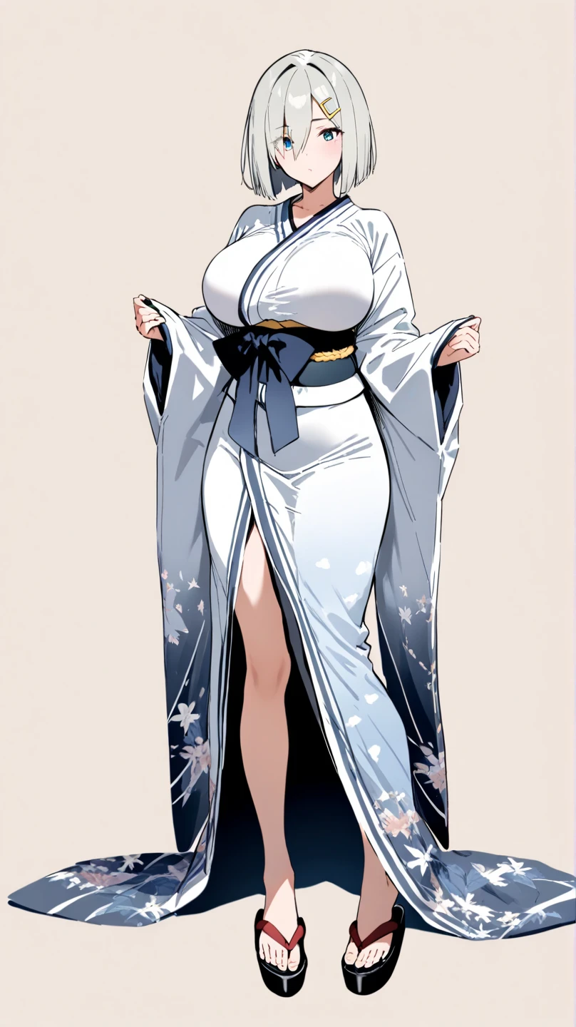 Wait for the sexy warrior, Pretty face, Delicious company, A captivating sight, Wearing a sexy open kimono. The work is created in a medium reminiscent of Japanese ink painting.。....., 具有大胆的笔触和Monochromatic color palette. Artist&#39;Stunning technique gives the image strength and power&#39;Presence，Highest quality, Ultra-high resolution captures every detail. The texture and intricate patterns of the kimono are expressed with extreme precision.. Lighting is carefully designed，Enhance the drama, Deep shadows and subtle highlights. general, This piece exudes elegance and strength., Combining traditional Japanese aesthetics with a modern sensibility. Monochromatic color palette, Putting the details together, Captivate viewers、Create immersive experiences.