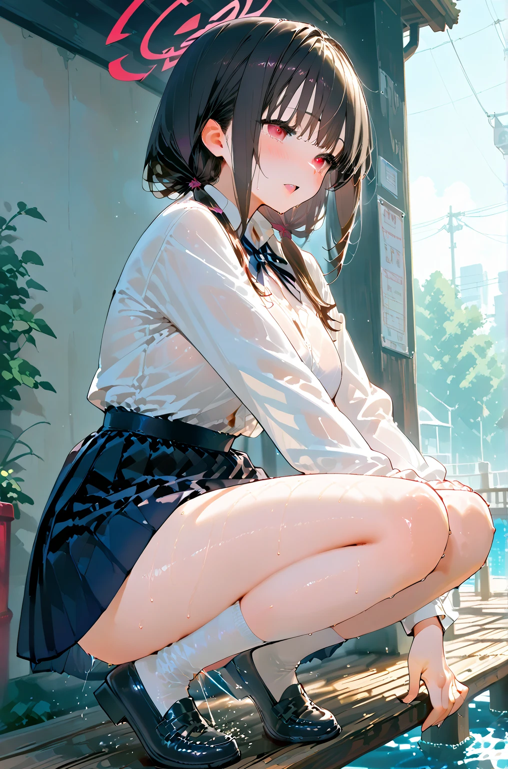 best quality, ultra-detailed, masterpiece,finely detail, high res, 8k wallpaper, best quality, highres, looking up from below, ((a girl, 8ars old, lo)), bottomless, lift up skirt, casual dress, blush, crowded room,, BREAK (masterpiece:1.2), (illustration:0.8), extremely detailed face, perfect lighting, extremely detailed CG, (perfect hands, perfect anatomy), (masterpiece, best_quality, ultra-detailed, immaculate:1.3), epic, illustration, render,
.,Blue-purple hair, green eyes,