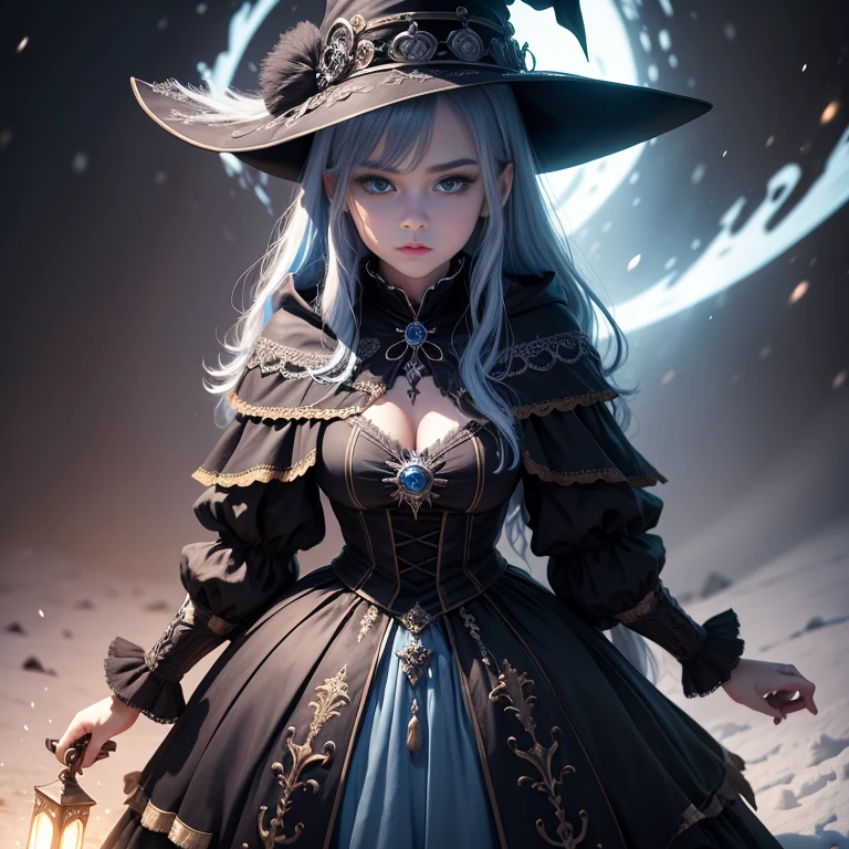 Anime girl holding a skeleton and skull in her hands, anime skull portrait woman, mechanized witch girl, Gothic Maiden anime girl, guweiz on pixiv artstation, guweiz on artstation pixiv, beautiful necromancer girl, Detailed Digital Anime Art, cushart krenz key art feminine, detailed anime character art, Detailed key anime art