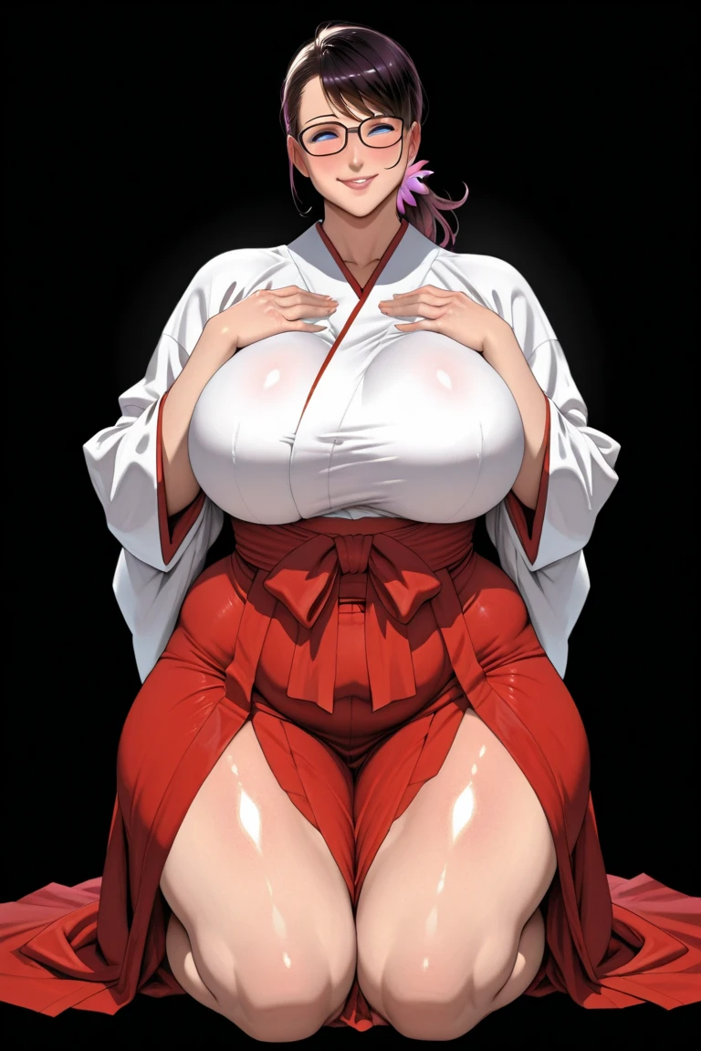 Araffe woman in white kimono poses for photo, White Hair Color, Wearing Kimono,Chic, rendered in sfm, hyperrealistic full figure, oppai proportions, oppai, Makoto, SFW version, standing pose, Standing infront of Japanese House, hyper real render, makoto shinka, [ 4 k photorealism ]!!, [ 4 k photorealism ]!!!, Voluptuous body, curvy body, Naughty anime style, plus size model, Scruffy body,Erotic cartoon style body, Married woman's big ass,Eros of a married woman, Married woman style, Married woman atmosphere, best image, 8k Ultra HD detailed face, 8k Ultra HD detailed eyes, perfectly detailed quality eyes