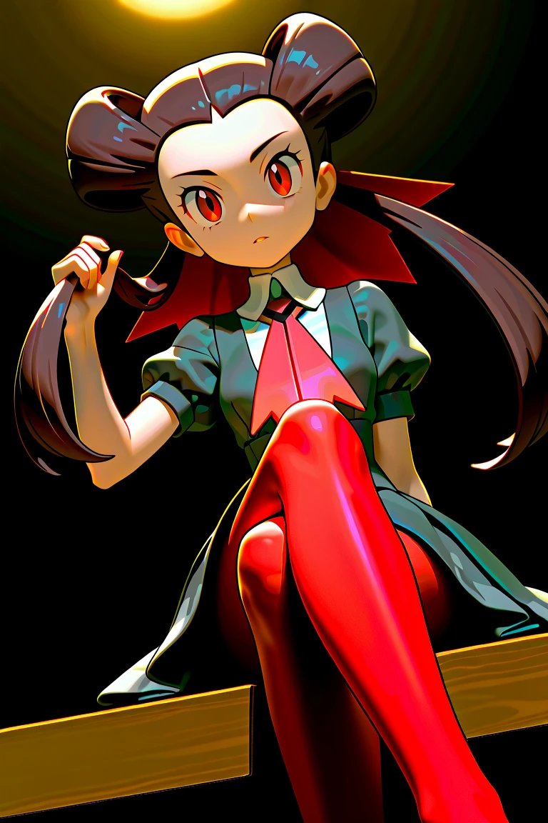 Female version of Monkey D Luffy, 1girl, black long hair, Strawhat, black top, red open coat, black skirt, best quality, masterpiece, smiling, red heels, cute, sexy, scar under left eye, anime, golden belt, extremely beautiful, highres, high quality eyes, ((masterpiece)), (best quality), (extremely detailed), depth of field, sketch, dark intense shadows, sharp focus, soft lighting, hdr, colorful, good composition, spectacular, anime screencap, (Highest quality illustrations:1.2), (Kawaii Girl:1.1), (1girl in, solo:1.5), One pose、Neat and clean image、ultradetailed eyes:1.2), ((black-eyed、Black hair:1.5))、hair wavy、curlyhair、taken from the under,huge smile、hair wavy、BREAK(top-quality、ultra-detailliert、highly detailed and beautiful、超A high resolution、Detailed arm:1.2)、sideways Facing、a closeup、bustup, Wink, beautiful garden in background,