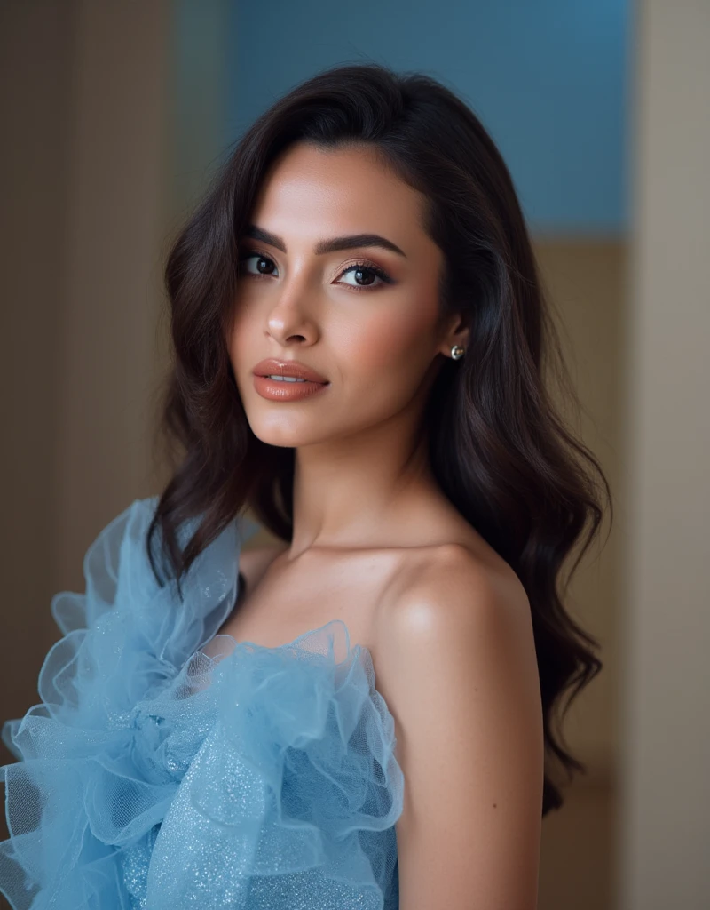 Relena darlian . Gown blue detail face detail eyes best quality relena darlian birthday gown blue