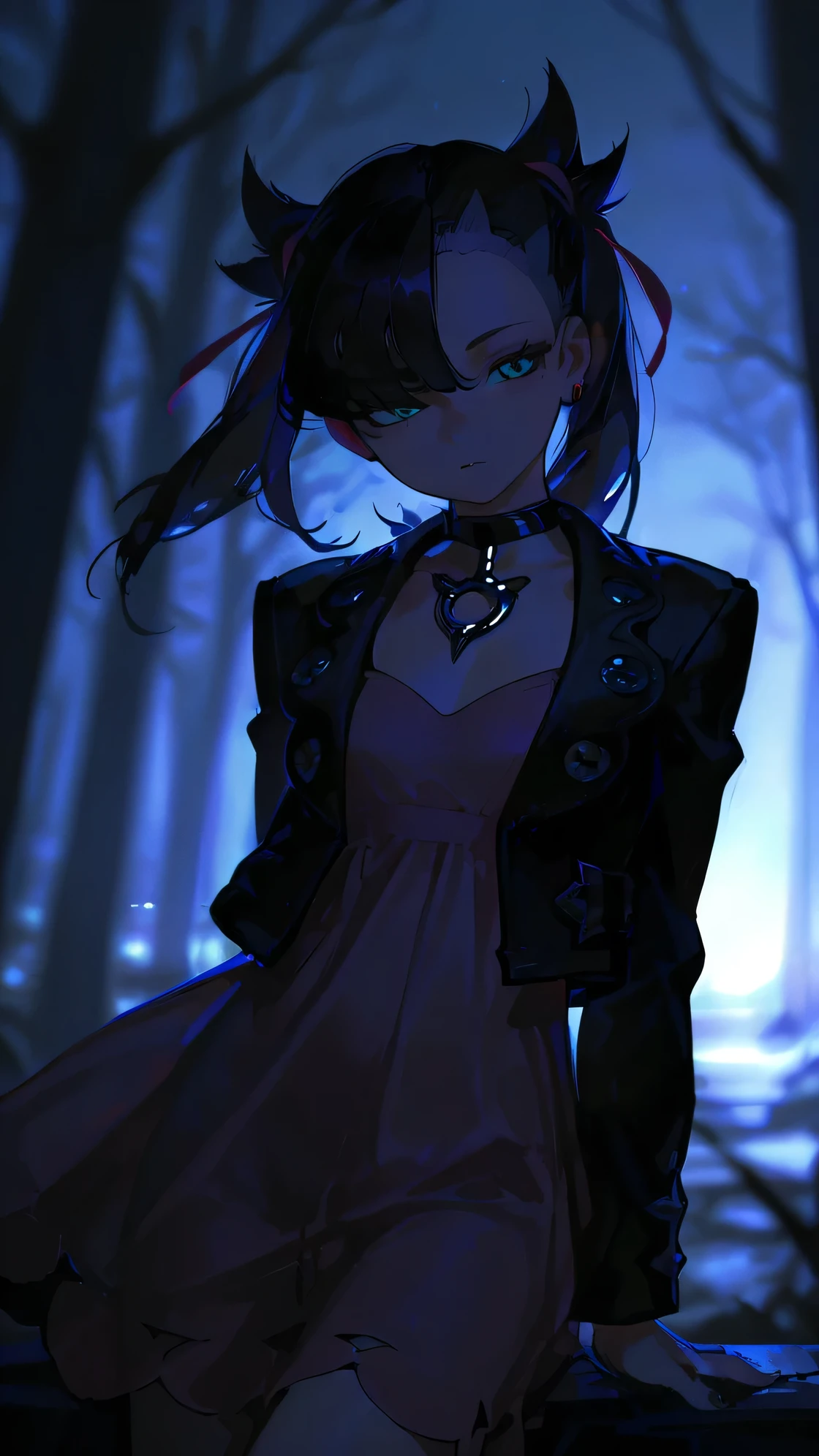 ( 걸작 : 1.2), ( very detailed: 1.2), ( Low saturation scent : 1.2), (Soft contrast : 1.2), ( Clear Line Drawing : 1.2), (semi-realistic expression : 1.2), (Best HD ), 8k, animated illustration , beauty , 걸작、 Premium 、 good quality 、 average quality 、 very detailed、 Very beautiful、 absurd、 blurry background 、 is very detailed. Eyes and face, Beautiful and detailed snow, Premium , 걸작, very delicate and beautiful , unity, 8k Wallpaper, surprising, details , 걸작, Premium , official art , Good hand 、big , black hair, turquoise eyes, girl, skinny, marnie, short ponytails, assymmetrical bangs, long black dress, black jacket