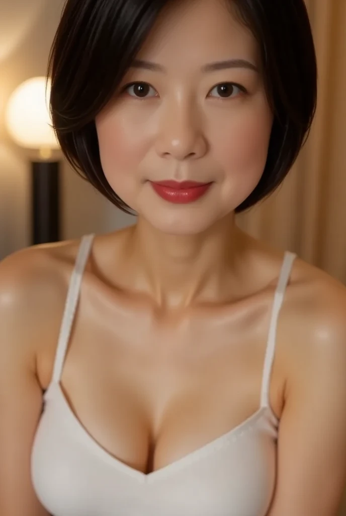 1 Chinese mature Naked bride, bridal veil, wedding, fancy hair, (topless:1.4), bright sunlight, outside, large , whole body, red lipstick, eyeshadow, eyeliner, smile, laughing, excited, glee, large , big eyes, bedroom, wet skin, water on skin, sweaty, blowjob, deepthroat, pov, creampie, kneeling, cum, ((masterpiece, best quality))