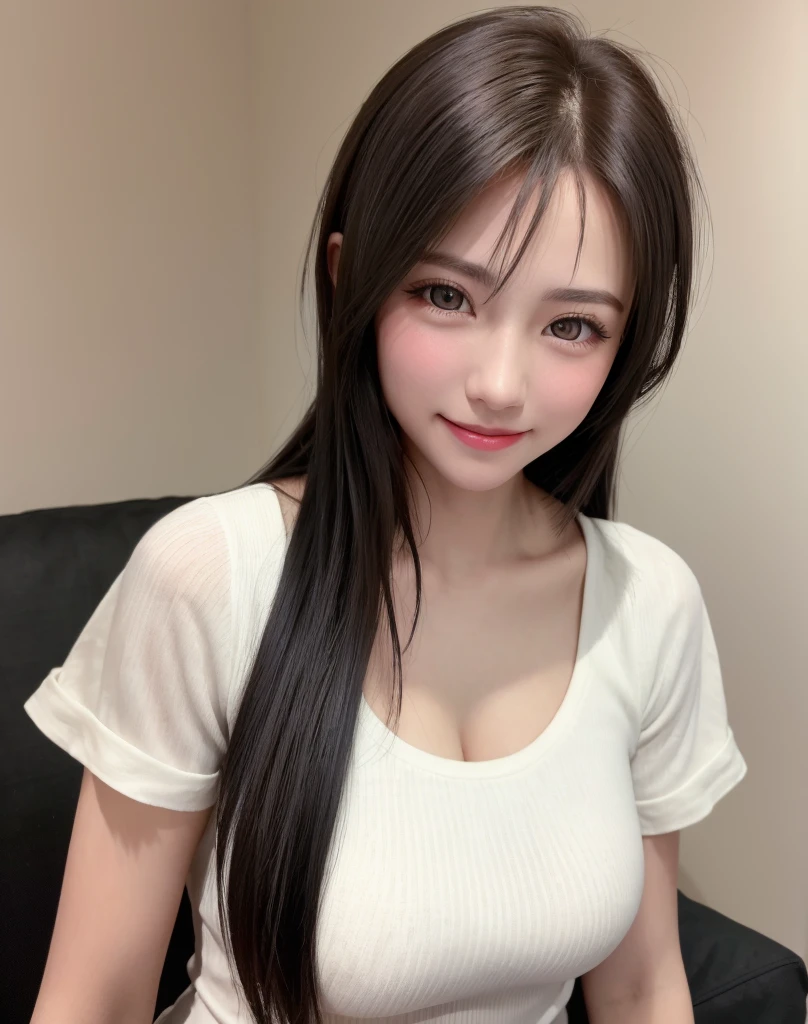  Sharp focus :1.2, A pretty girl 24 years old with perfect figure :1.4, Slender abs :1.3, Raw photography、超A high resolution, full body, Ultra High Definition, Detailed Photo, Smiling, Sexy, Facing Camera, Close-up , (1girl), Beautiful Face, (Realistic Face),Beautiful Hairstyle, Realistic eyes, beautiful detail eyes, (realistic skin), beautiful skin, (sweater), absurd, attractive, ultra high resolution, ultra realistic, high definition, golden ratio,Good hands、10、high-reaster-piece、highest quality、head:1.3、((Hasselblad photo))、Fine Skin、crisp focus、(Light like a movie)、gentle lighting、Dynamic Ungle、[:(detailed face:1.2):0.2]、
Negative Pro,  Highly detailed face and skin texture, Detailed eyes, Double eyelid,masterpiece,super fine eyes,super fine hand, face zoom, perfect makeup,(Huge breasts that look like they might burst:1.1),(Canon RF85mm f/1.2), (8K, RAW photos, best quality), (Practical, photograph Practical), (Extremely detailed, Best image quality, Super detailed, high resolution, Description of Extremely detailed, Super fine, Extremely exquisite and beautiful work), Beautiful and delicate girl, ((Perfect body)), Very detailed eyes and face, White skin, Noble beauty, ((Delicate skin texture, pores)), Perfect anatomical structure, Delicate and beautiful body, Delicate face, Slim abs, Slim waist), Big buttocks, ((Huge Breasts, Breast enlargement))