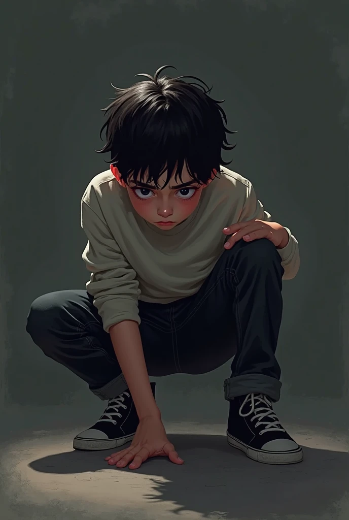 A BOY WAS DEPRESSED and with my soph title DEPRESSED BOY