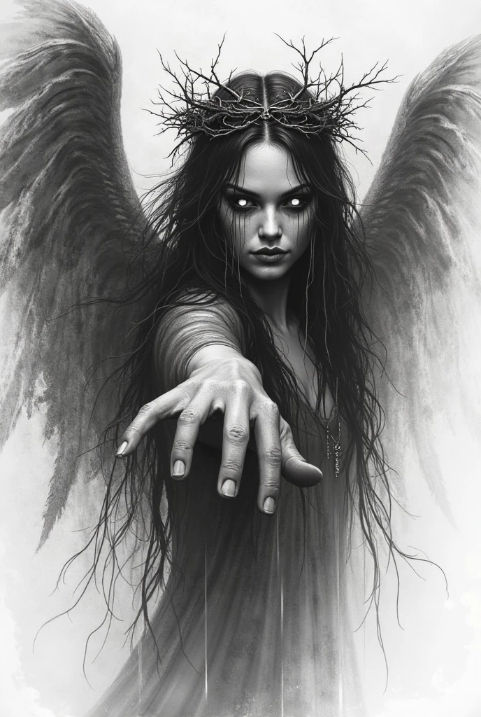 Baptized in vitrolic acid
A finishing touch, a smoothing of features
Realization of the greatest art
To cast a crimson fallen angel becoming divine
Stripped of congenital flaws
We are incandescent revelations in a world of darkened forms