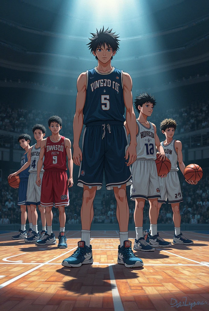 Three little boys，Play basketball，Tank tops and shorts，12 years old，Sports，I&#39;ve gained a little weight
