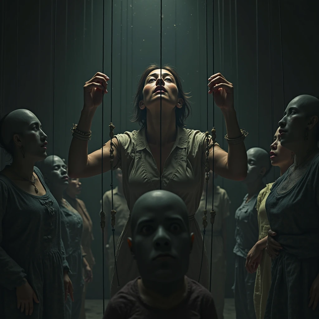 (Very old photograph only in sepia color), ((in full shot), (low-angle ground view,) a ((Victorian era, Giant Cube cult, Big LeMarchand Cube Puzzle as the central figure from the movie Hellraiser, surrounded by cenobitic female characters, black lipstick, scream and anger)), (black eyeball), symmetrical cut on the face, (dozens of nails in the head, frightened, horrified, terrified, insane, disgusting, disturbing, disturbing, Impactful, vintage, old film, (painting and surreal landscape (inspired by Zdzislaw Beksinski and Wayne Barlowe), director Fritz Lang credits, science fiction, dynamic composition, gritty textures, shadows and highlights, bright costumes, excitement and adrenaline, cosmic horror influences , sinister composition, macabre atmosphere, high contrast, deep shadows, mysterious atmosphere, vintage film grain effect, horror elements, retro film noir aesthetic, monochromatic color scheme, elements of suspense and mystery, of the mind Creative by Fritz Lang, eye-catching visuals, innovative visual effects, gripping plot, thrilling horror with a twist. photorealistic, cinematic film, Ultra detailed, RAW photo, cinematic, artstation style, concept art, masterpiece, 8k, black and white, realistic textures, 3D rendering