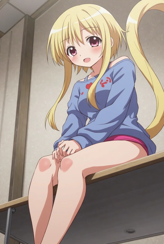 masterpiece, Highest quality, Soft lighting, Looking at the audience, alone, smile, whole body,,(Browsing Caution),(Spread your legs,She spreads her organs to show her uterus), (orgasm: 1.5), (Sexy Body), (Big Breasts: 1.2),),((Cute Costumes:1.5)),(Pussy angle),(pussyfocus,pussyfocus),((Low length:1.5)),(((Young girl:1.5))),(),((Double Peace)),(((Little:1.4)),((Cute camitop:1.5)),(((squatting,open legs))),Magical Girl Lyrical Nanoha StrikerS: Vivio Takamachi (Young Ver.),(squat),((Not wearing)),((I'm showing my/I'm showing off my)),(((smile))),