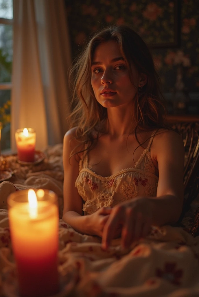 A woman having sex
