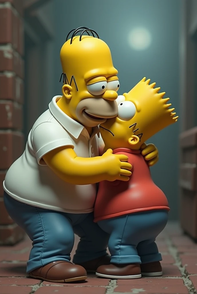 Homer Simpson with My Khalifa